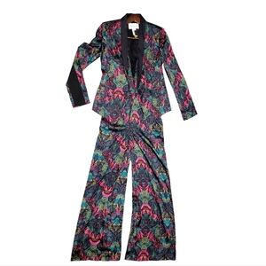 NWT BCBGeneration Viridian 2pc Jumpsuit & Blazer Set, Small